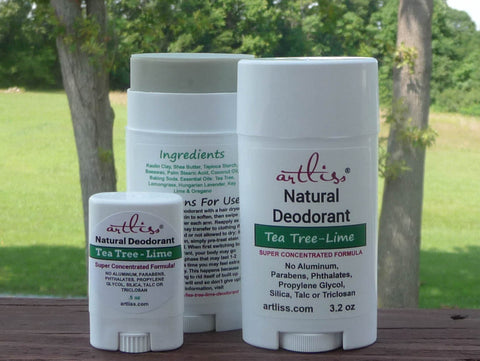 Tea Tree-Lime Deodorant