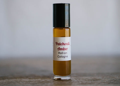 Patchouli Amber Roll-On Cologne