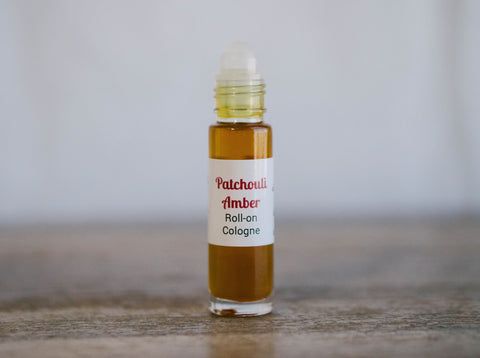 Patchouli Amber Roll-On Cologne
