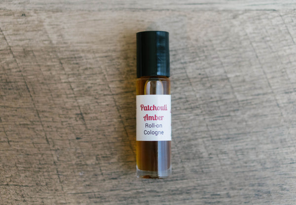 Patchouli Amber Roll-On Cologne