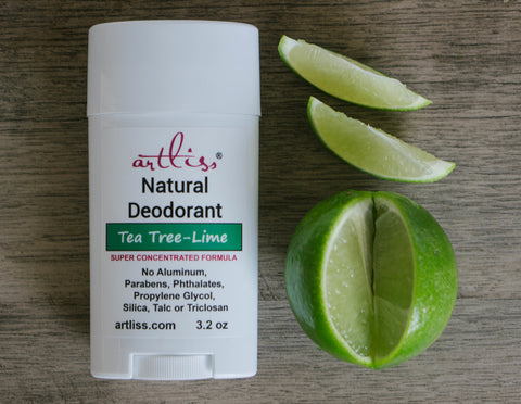 Tea Tree-Lime Deodorant